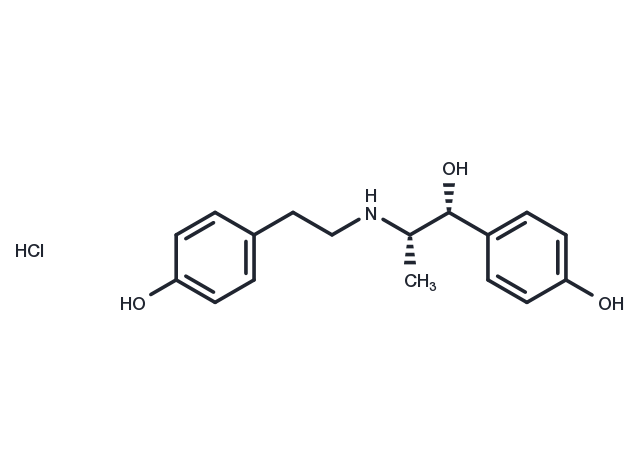 TargetMol Chemical Structure Ritodrine hydrochloride