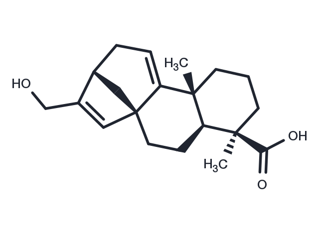 TargetMol Chemical Structure ent-17-Hydroxykaura-9(11),15-dien-19-oic acid