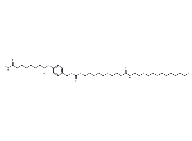 SAHA chloroalkane T1 Chemical Structure