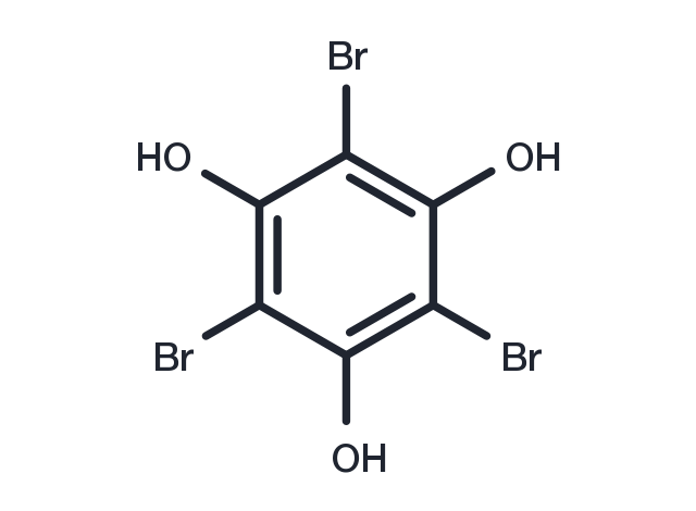 2,4,6-tribromobenzene-1,3,5-triol Chemical Structure