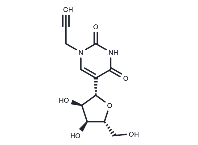 N1-Propargylpseudouridine Chemical Structure