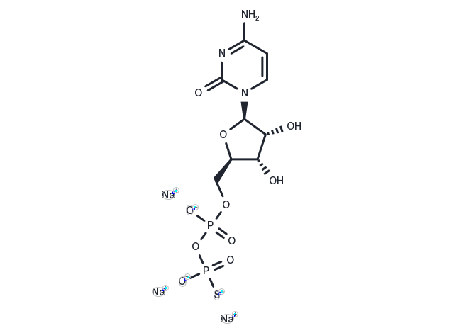 Cytidine-5'-O-(2-thiodiphosphate) sodium Chemical Structure
