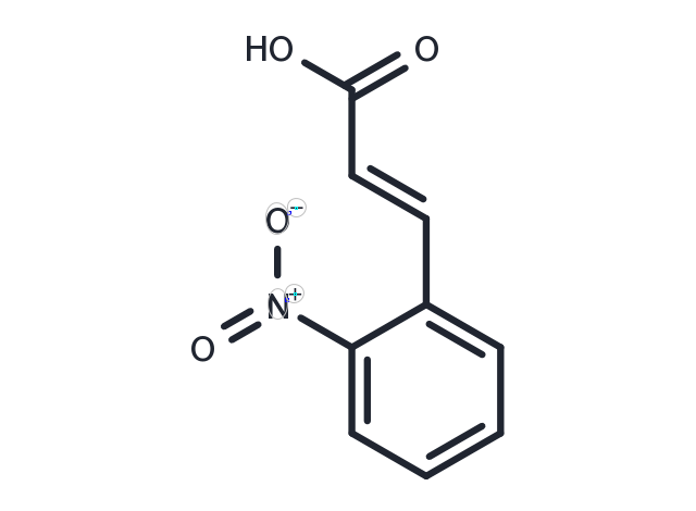 2-Nitrocinnamic Acid Chemical Structure