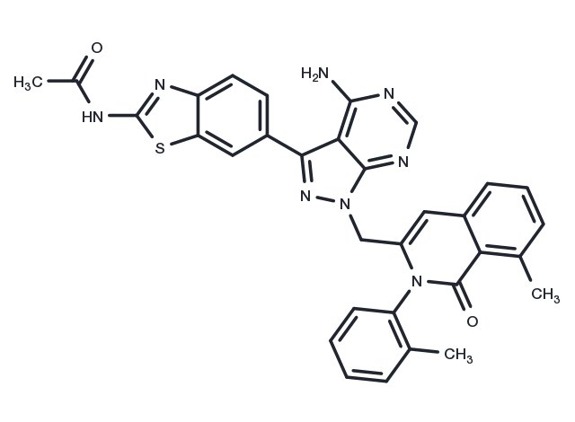 TargetMol Chemical Structure PI3Kγ inhibitor 1
