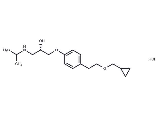 TargetMol Chemical Structure Levobetaxolol hydrochloride