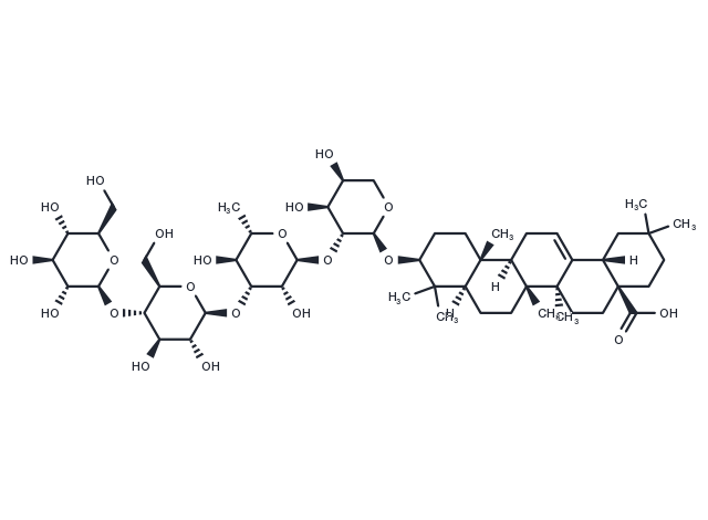 Pulchinenoside E2 Chemical Structure