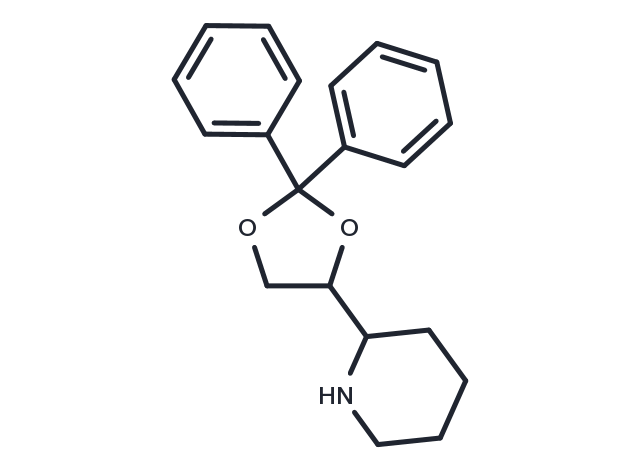 Dioxadrol Chemical Structure