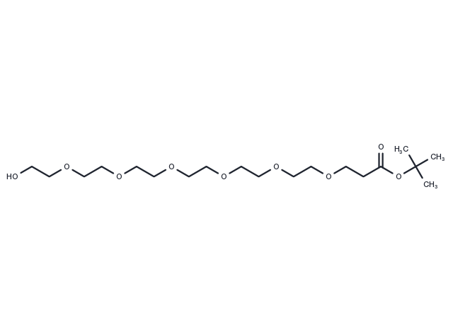 TargetMol Chemical Structure Hydroxy-PEG6-Boc