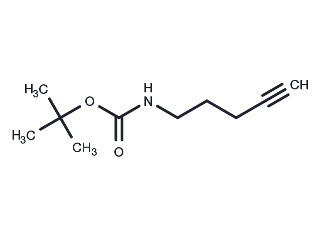 TargetMol Chemical Structure N-Boc-4-pentyne-1-amine