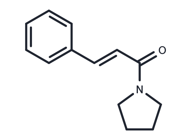 TargetMol Chemical Structure 1-Cinnamoylpyrrolidine