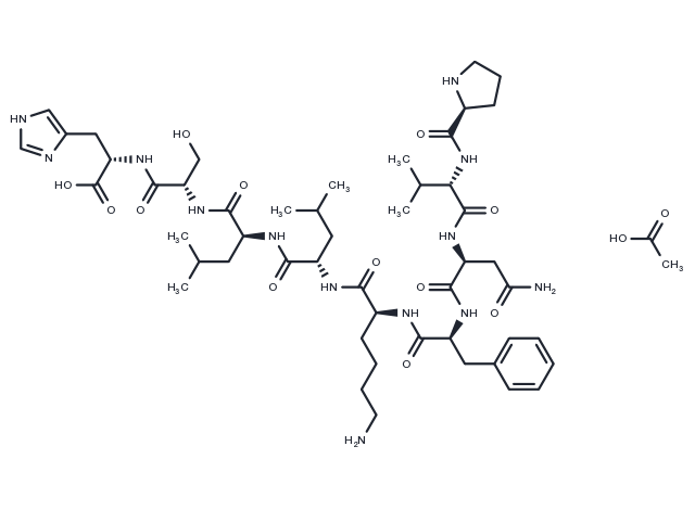 TargetMol Chemical Structure Hemopressin (human, mouse) acetate