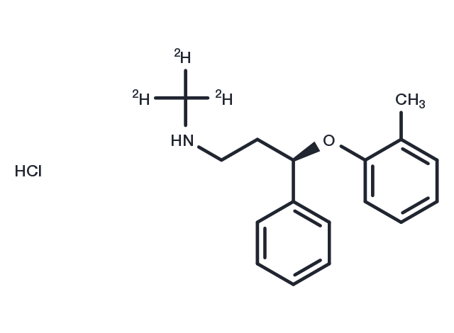 Atomoxetine-d3 hydrochloride Chemical Structure