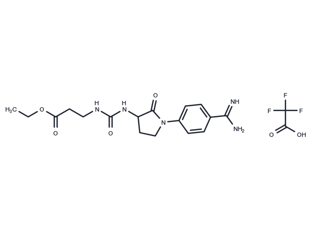 TargetMol Chemical Structure Orbofiban TFA