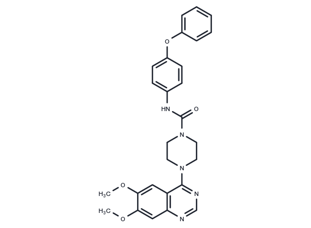 PDGFR Tyrosine Kinase Inhibitor III Chemical Structure