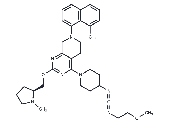 KRAS G12D inhibitor 9 Chemical Structure