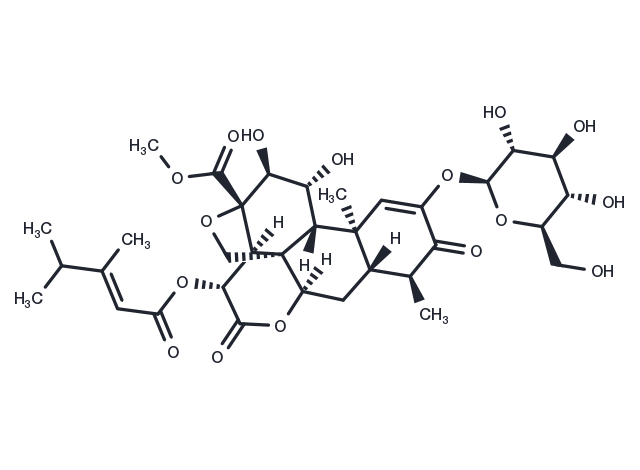 Bruceantinoside A Chemical Structure