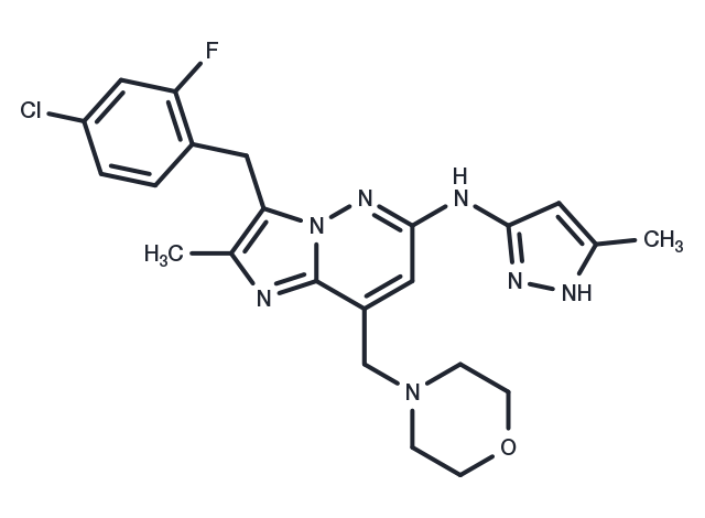 Gandotinib Chemical Structure