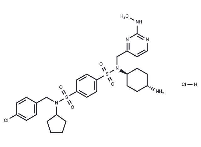 Deltasonamide 2 hydrochloride Chemical Structure