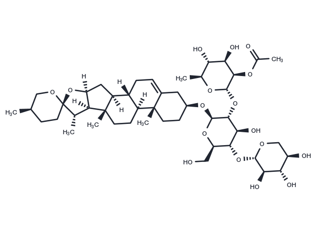TargetMol Chemical Structure 2''-O-Acetylsprengerinin C