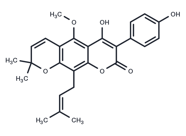 Lonchocarpic acid Chemical Structure