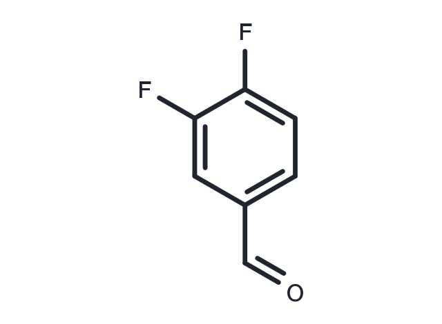 3,4-Difluorobenzaldehyde Chemical Structure