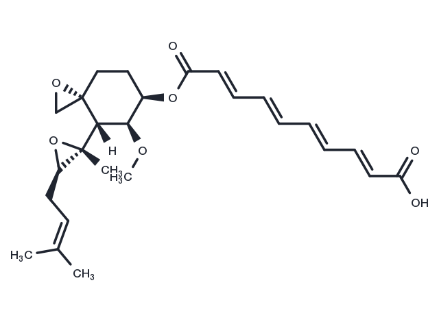 Fumagillin Chemical Structure