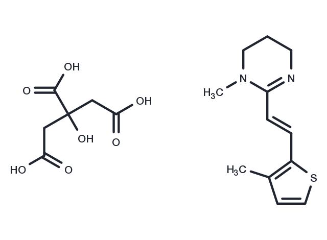 Morantel citrate Chemical Structure