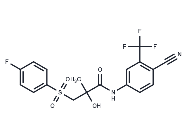 TargetMol Chemical Structure Bicalutamide