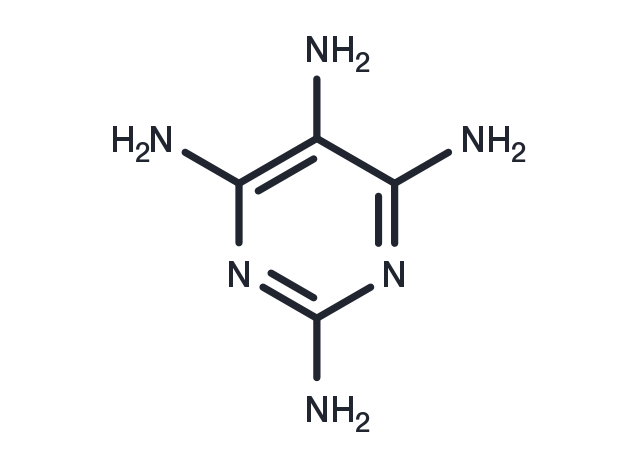 2,4,5,6-Tetraaminopyrimidine Chemical Structure