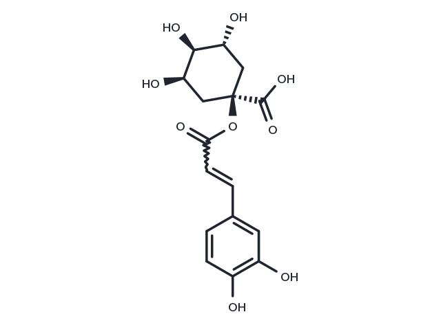 TargetMol Chemical Structure 1-Caffeoylquinic acid