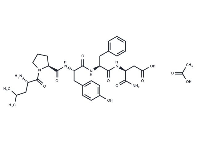 TargetMol Chemical Structure LPYFD-NH2 acetate