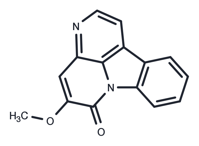5-Methoxycanthin-6-one Chemical Structure