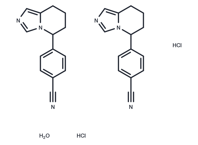 Fadrozole HCl hydrate Chemical Structure