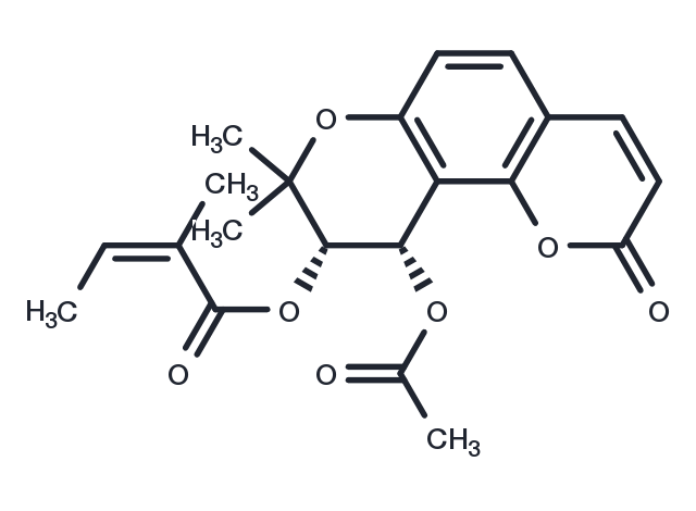 Praeruptorin A Chemical Structure