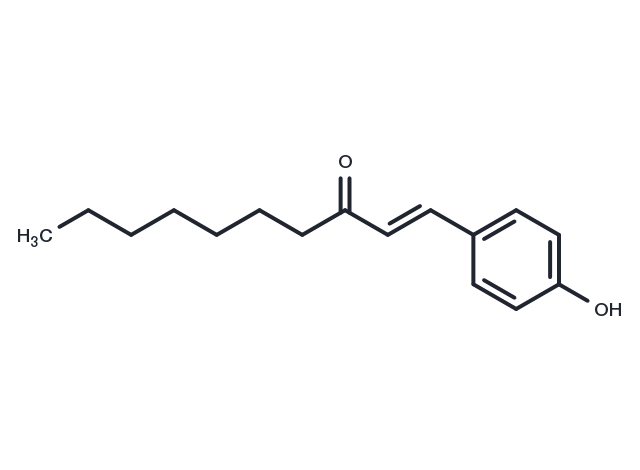 TargetMol Chemical Structure (E)-1-(4-Hydroxyphenyl)dec-1-en-3-one