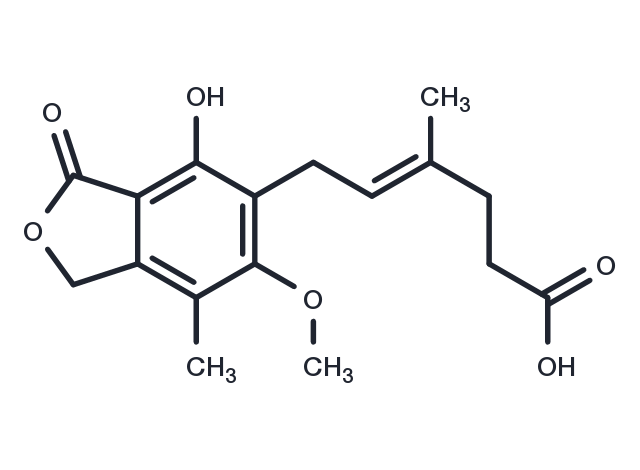 TargetMol Chemical Structure Mycophenolic acid