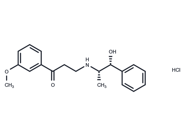 TargetMol Chemical Structure Oxyfedrine L-form HCl