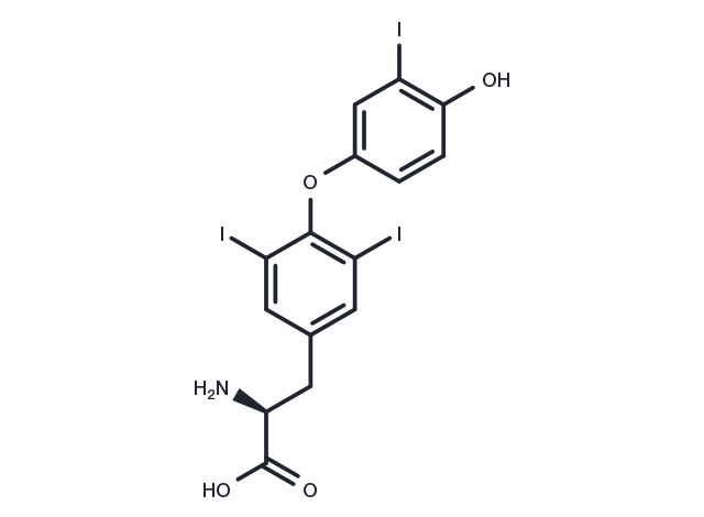 Liothyronine Chemical Structure