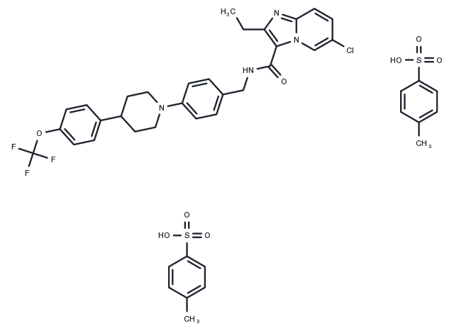 Q-203 Ditosylate Chemical Structure