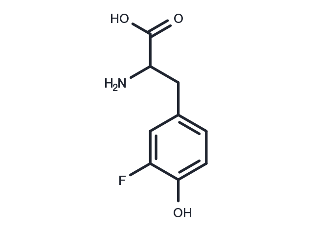 2-Amino-3-(3-fluoro-4-hydroxyphenyl)propanoic acid Chemical Structure