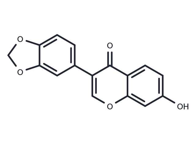 Pseudobaptigenin Chemical Structure
