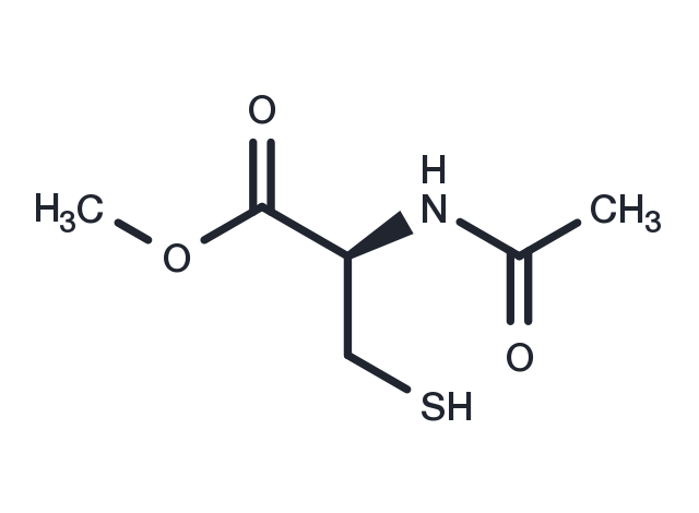 TargetMol Chemical Structure Methyl acetyl-L-cysteinate