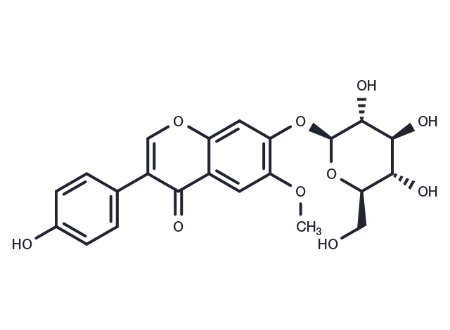 TargetMol Chemical Structure Glycitin