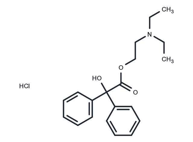 Benactyzine hydrochloride Chemical Structure