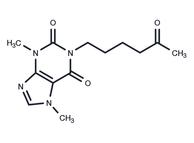 Pentoxifylline Chemical Structure