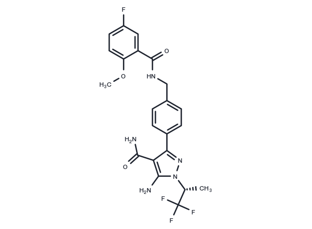 (R)-Pirtobrutinib Chemical Structure