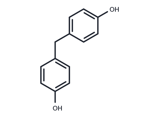 4,4'-Methylenediphenol Chemical Structure