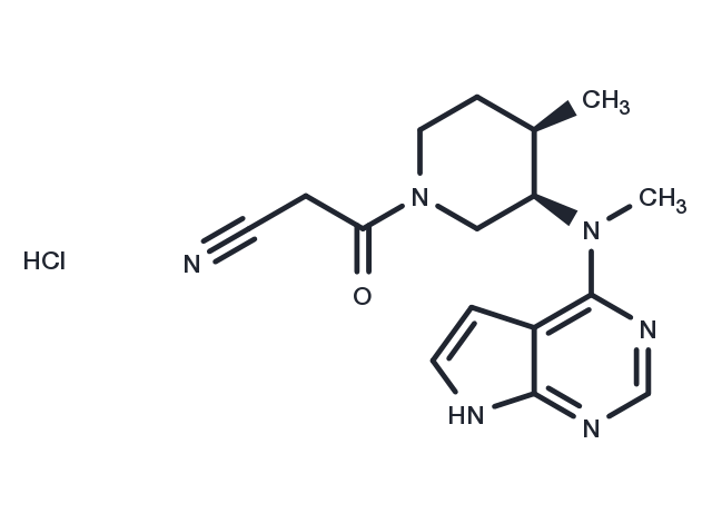 Tofacitinib HCl Chemical Structure