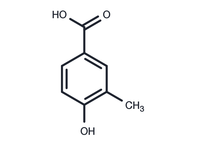 4-hydroxy-3-methylbenzoic acid Chemical Structure
