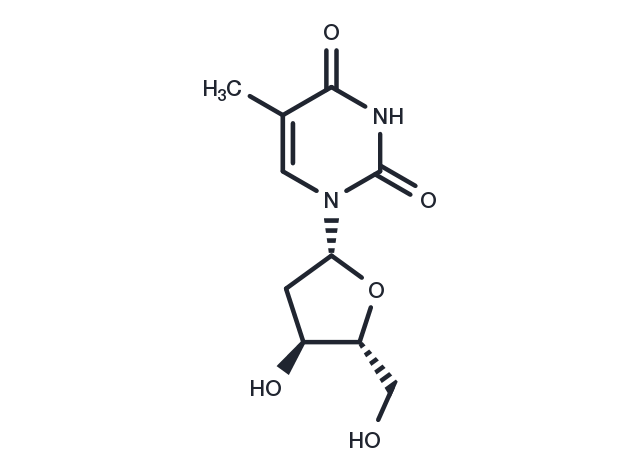 TargetMol Chemical Structure Thymidine